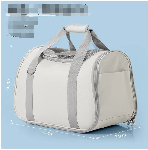 Airy Traveler: The Breathable Pet Carry Bag for Comfortable Journeys!