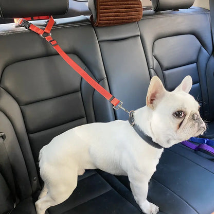 Safety First: Durable Nylon Dog Seatbelts for Secure Travel