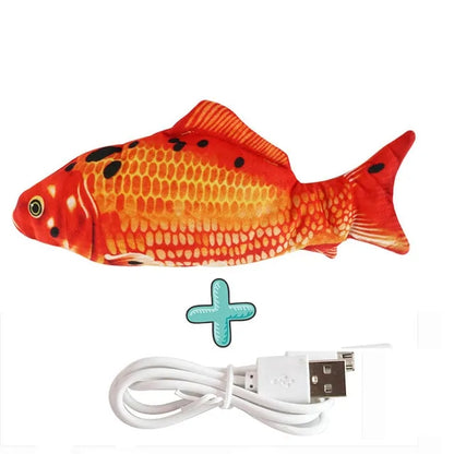 Interactive Fun: Electric Fish Cat Toy for Endless Play
