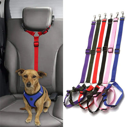 Safety First: Durable Nylon Dog Seatbelts for Secure Travel
