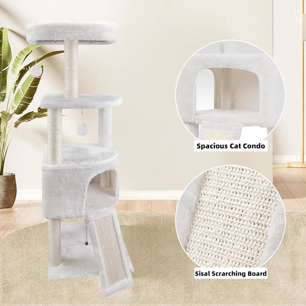 Amazing 45-Inch Cat Tree: The Ultimate Climbing and Lounging Playground