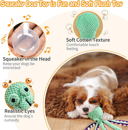 Squeaky Stuffed Dog Toy: Playtime Fun for Your Furry Friend!