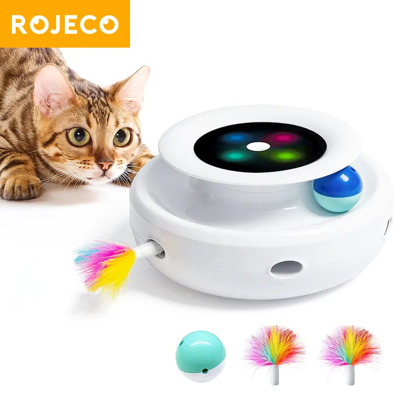 Feather Frenzy: The Ultimate Smart Cat Toy for Endless Fun