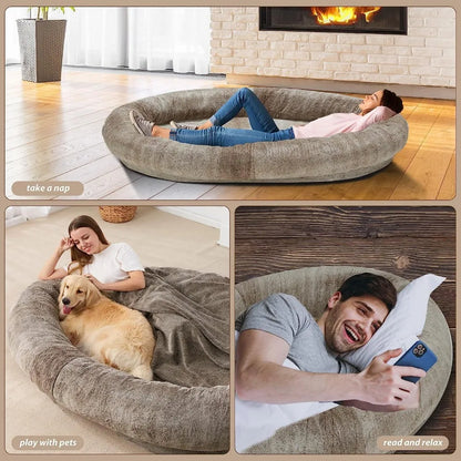 Large Super Cozy Dog Bed