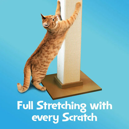 Claw Tower: The Ultimate Cat Scratching Pole for Healthy Nails and Fun!