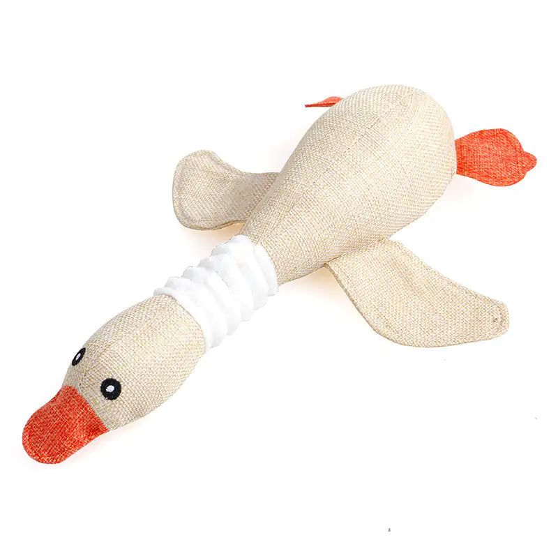 Duck Delight: Durable Dog Toy for Endless Playtime Fun