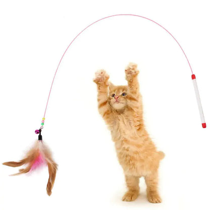 Feather Tease - The Ultimate in Feathered  Cat Toys