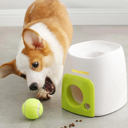 FetchMaster Pro: Automatic Tennis Ball Launcher for Dogs