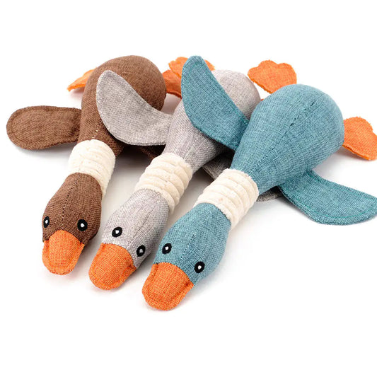 Duck Delight: Durable Dog Toy for Endless Playtime Fun