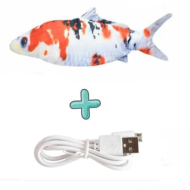 Interactive Fun: Electric Fish Cat Toy for Endless Play